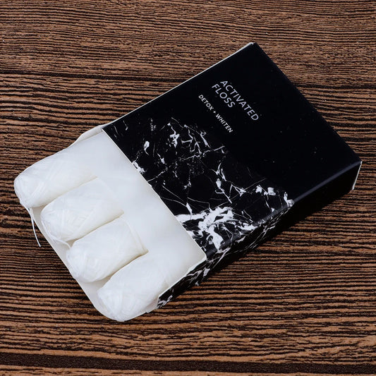Eco-Friendly Bamboo Charcoal Floss Set