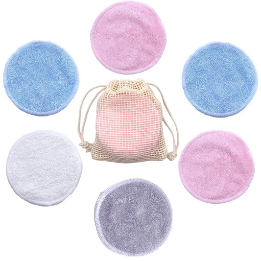Re-usable Bamboo Makeup Remover Pads (10pcs)