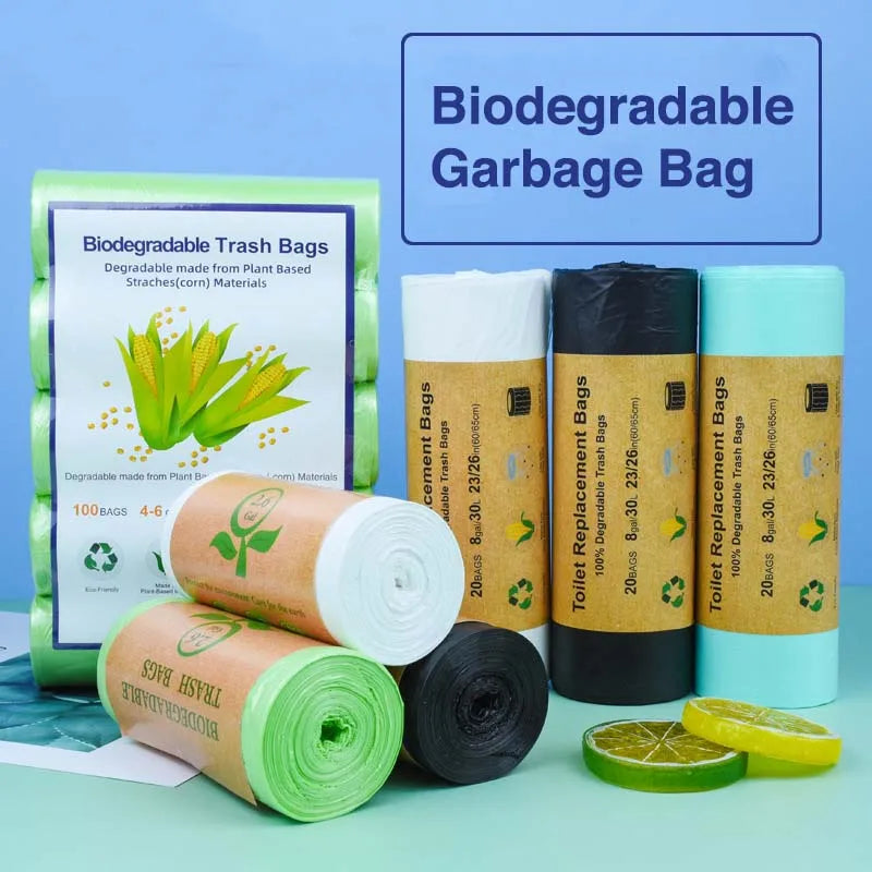 Biodegradable Garbage Bags - Plant-Based Eco Solution