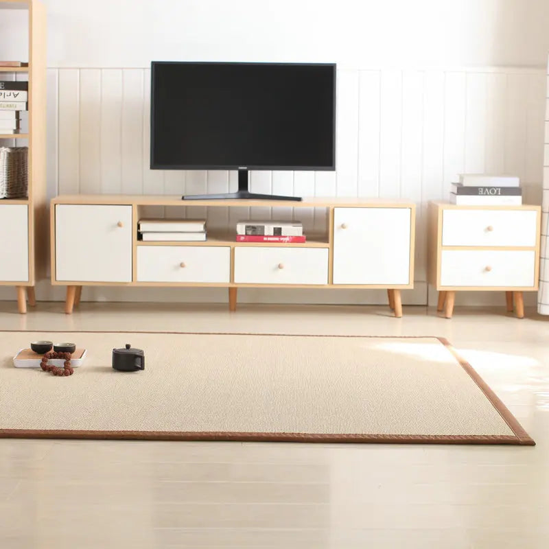 Japanese Tatami Mat Bamboo Woven Carpet