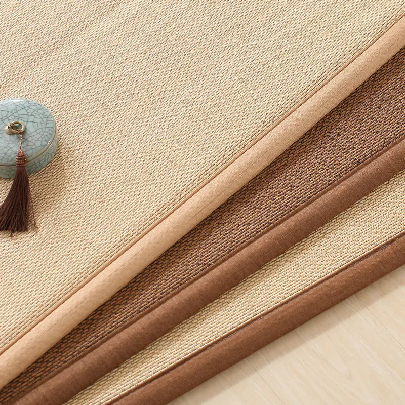 Japanese Tatami Mat Bamboo Woven Carpet