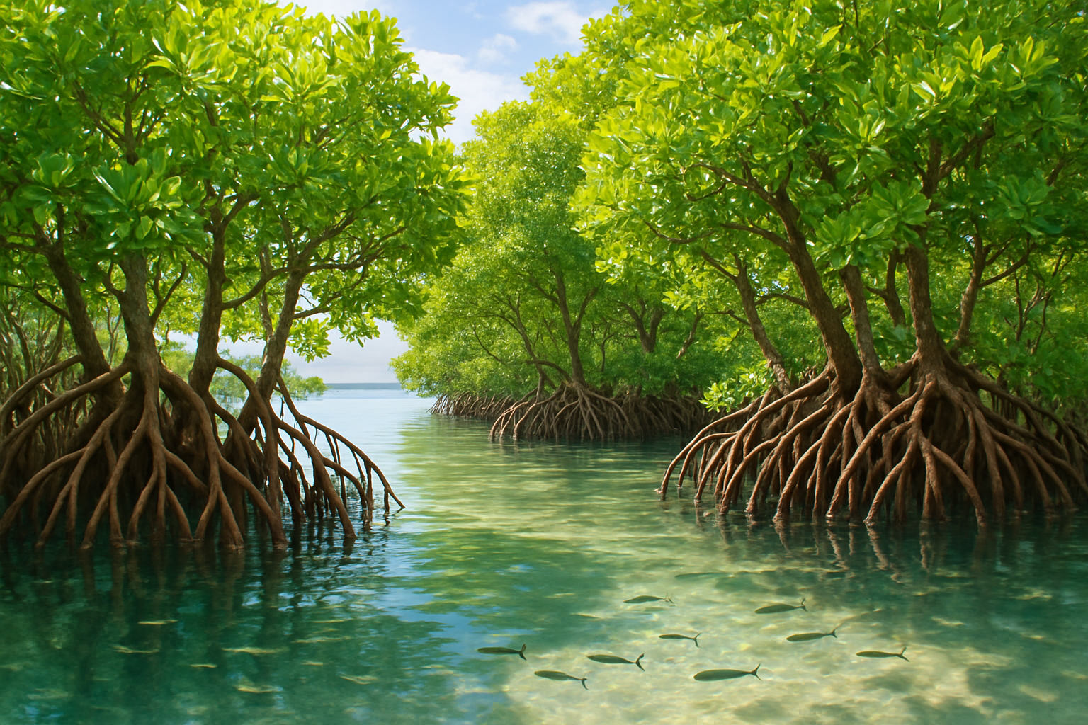 mangrove trees